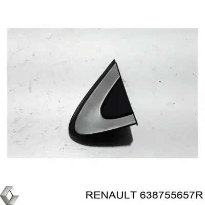 Moldura de guardabarros delantero izquierdo RENAULT 638755657R