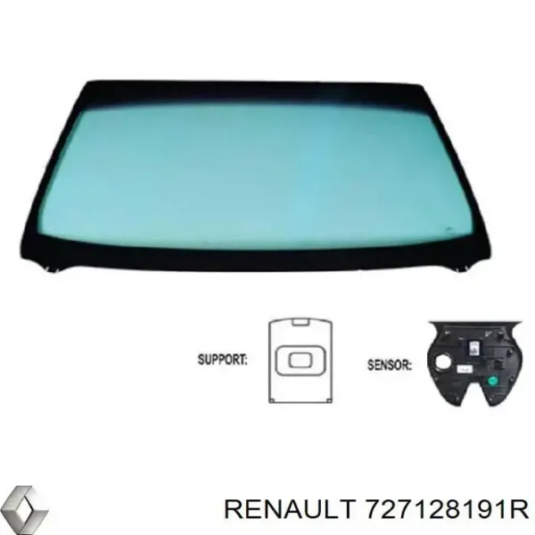 Parabrisas 7302AGACMVZ1C Sekurit