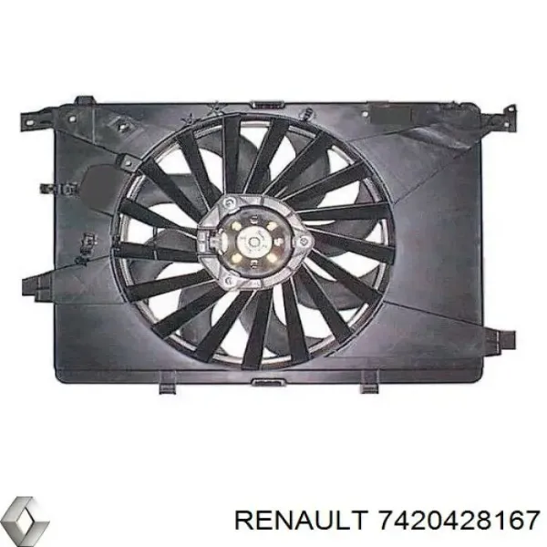 Casquillo de barra estabilizadora delantera 7420428167 Renault (RVI)