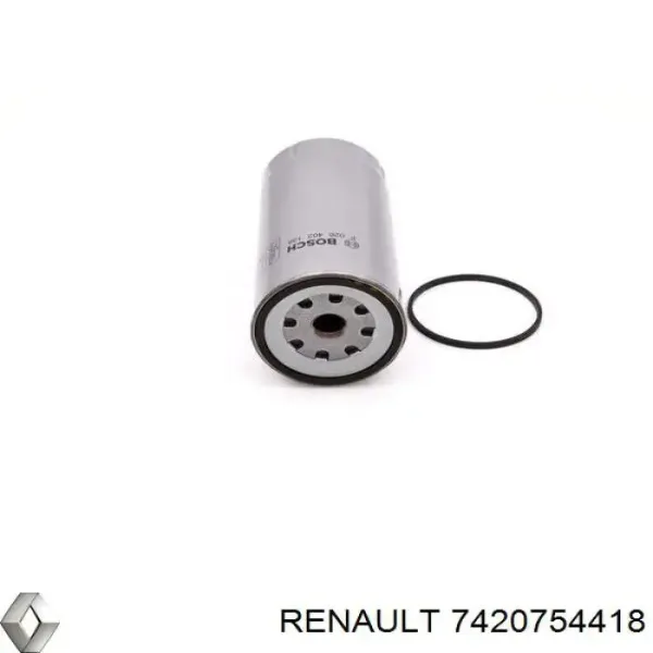 Filtro de combustible 7420754418 Renault (RVI)