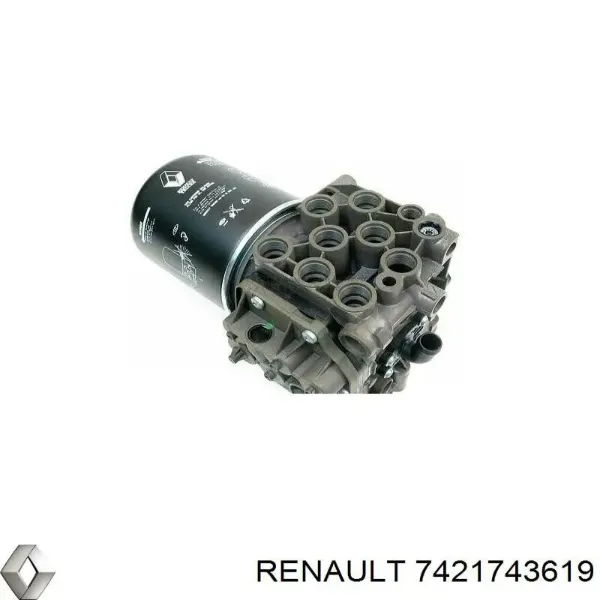 Deshumidificador de sistema neumático 5001866307 Renault (RVI)