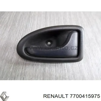 Manecilla de puerta, equipamiento habitáculo, derecha delantera/trasera RENAULT 7700415975