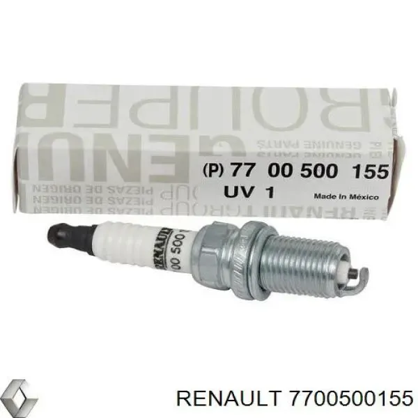 Bujía 7700500155 Renault (RVI)