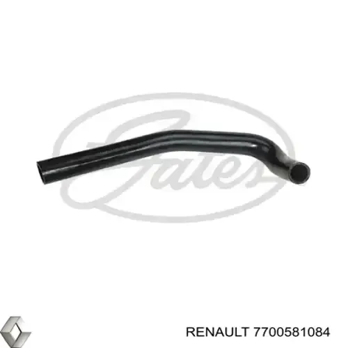 Manguera inferior del radiador 7700581084 Renault (RVI)