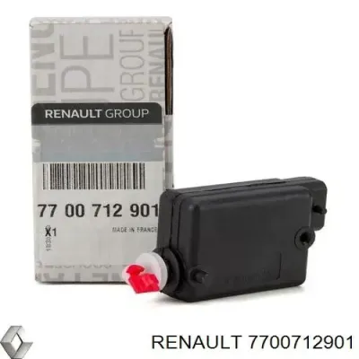Elemento de regulación, cierre centralizado, puerta delantera izquierda RENAULT 7700712901