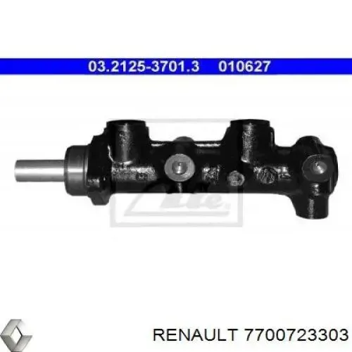 Cilindro maestro de frenos 7700723303 Renault (RVI)