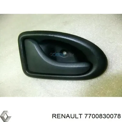 Manecilla de puerta, equipamiento habitáculo, delantera izquierda RENAULT 7700830078