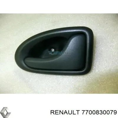 Manecilla de puerta, equipamiento habitáculo, derecha delantera/trasera RENAULT 7700830079