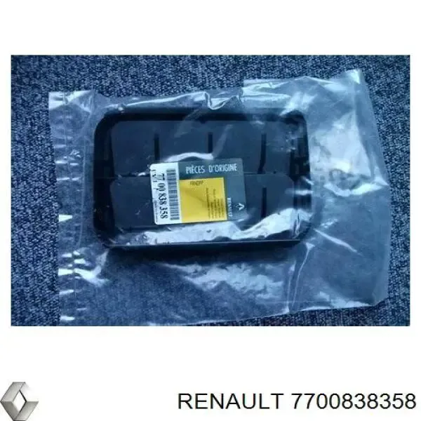 Rejilla de ventilación trasera del habitáculo 7700838358 Nissan/Infiniti