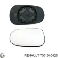Cristal de espejo retrovisor exterior izquierdo Renault Clio BB, CB