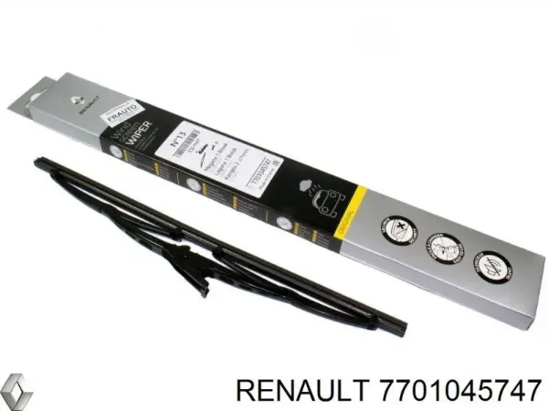Limpiaparabrisas de luna trasera Renault (RVI) 7701045747 precio, desde