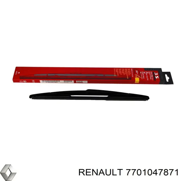 Limpiaparabrisas de luna trasera Renault (RVI) 7701047871 precio, desde
