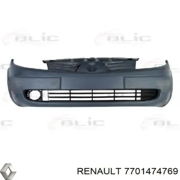 Parachoques delantero Renault (RVI) 7701474769 precio, desde