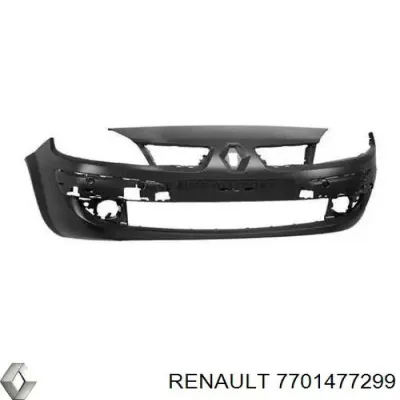 Parachoques delantero RENAULT 7701477299