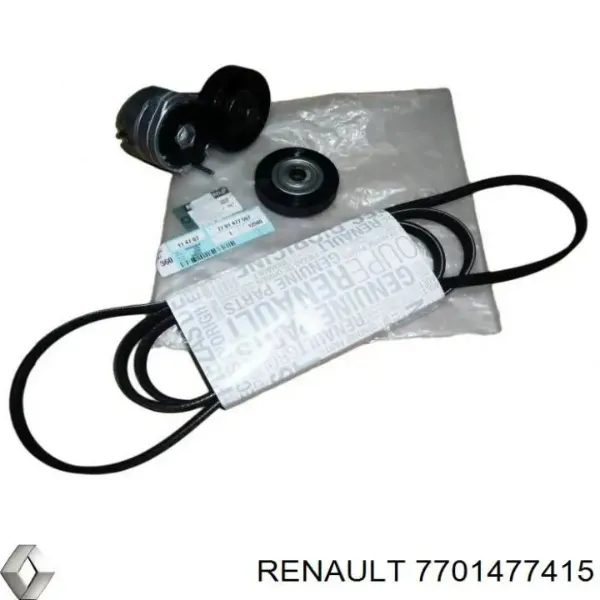 Correa de transmisión 7701477415 Renault (RVI)