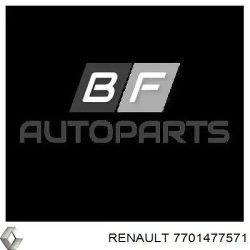 Correa de transmisión 7701477571 Renault (RVI)