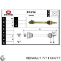 Semieje delantero izquierdo Renault Laguna BG0, BG1