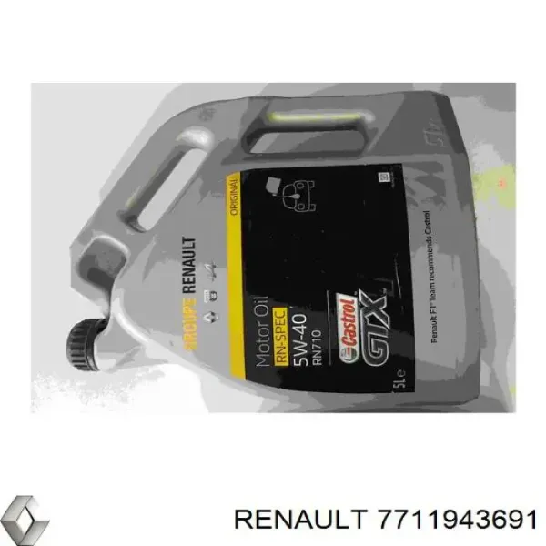 Aceite de motor 7711943691 Renault (RVI)