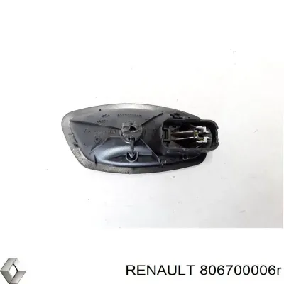 Manecilla de puerta, equipamiento habitáculo, delantera izquierda RENAULT 806700006R