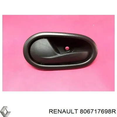 Manecilla de puerta, equipamiento habitáculo, delantera izquierda RENAULT 806717698R