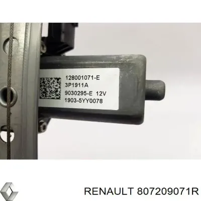 Mecanismo de elevalunas, puerta delantera derecha RENAULT 807209071R