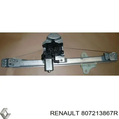 Mecanismo de elevalunas, puerta delantera izquierda RENAULT 807213867R