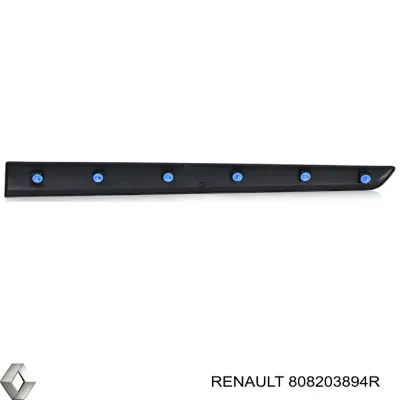 Moldura de guardabarro trasero derecho RENAULT 808203894R