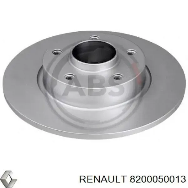 Disco de freno trasero Renault Trafic 2 FL