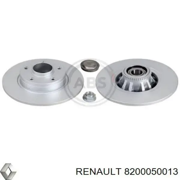 Disco de freno trasero Renault Trafic 2 FL