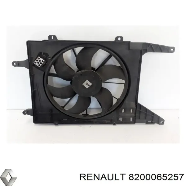 Ventilador de radiador 8200065257 Renault (RVI)