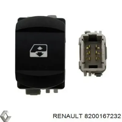 Boton Bloqueo Para Puerta RENAULT 8200167232