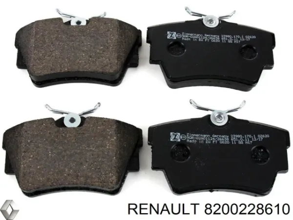 Disco de freno trasero Renault Trafic 2 FL