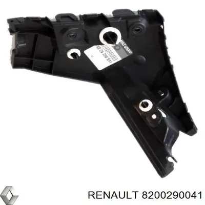 Soporte de parachoques trasero derecho RENAULT 8200290041