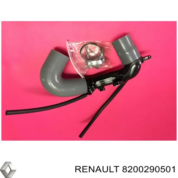 Tubo de salida de aire del turbocompresor 8200290501 Renault (RVI)