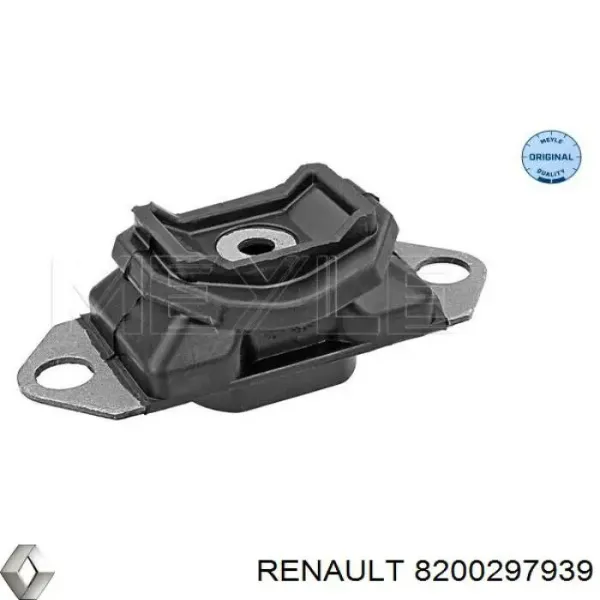 Soporte izquierdo del motor 8200297939 Renault (RVI)