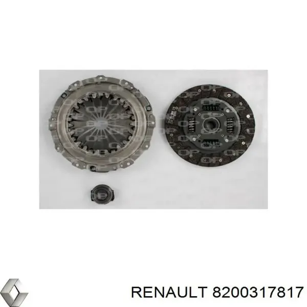 Embrague 8200317817 Renault (RVI)