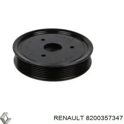 Polea, servobomba RENAULT 8200357347