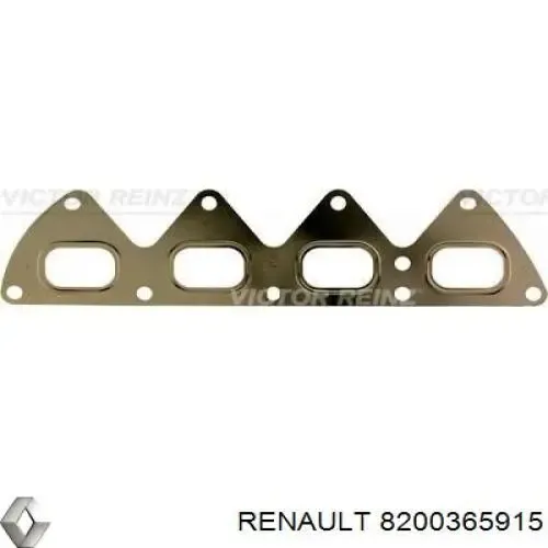 Junta colector escape 8200365915 Renault (RVI)