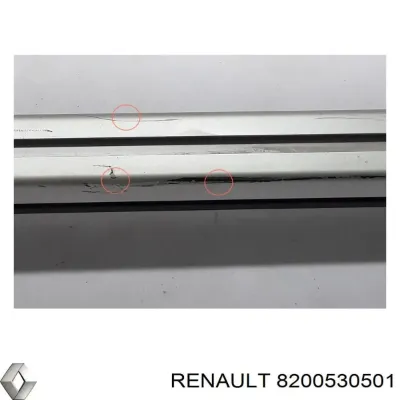 Barra de techo derecha RENAULT 8200530501