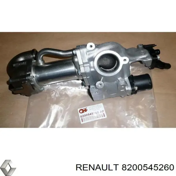 Enfriador de recirculación de gases de escape EGR 8200545260 Renault (RVI)