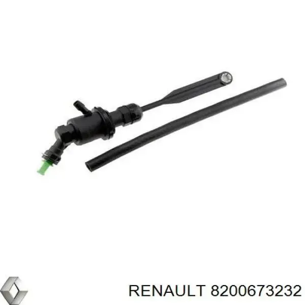 Cilindro maestro de embrague 8200673232 Renault (RVI)