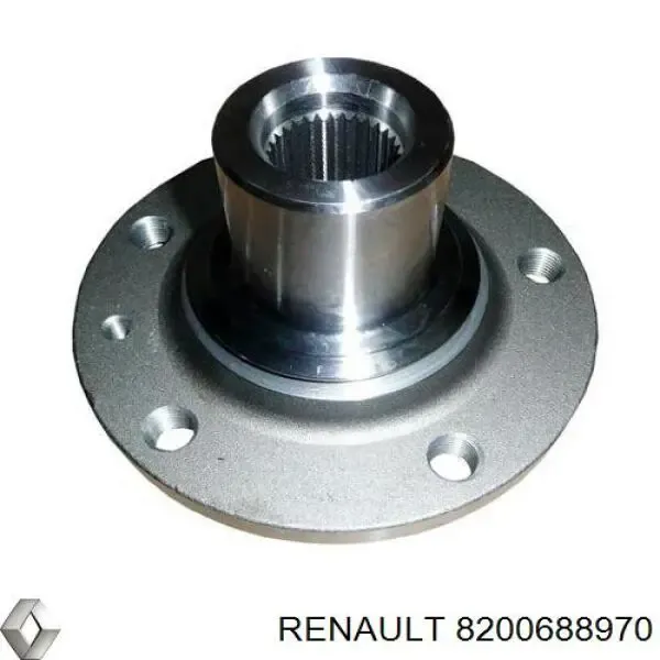 Cubo de rueda delantero Renault Master 3 FV, JV