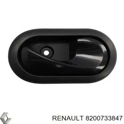 Manecilla de puerta, equipamiento habitáculo, derecha delantera/trasera RENAULT 8200733847