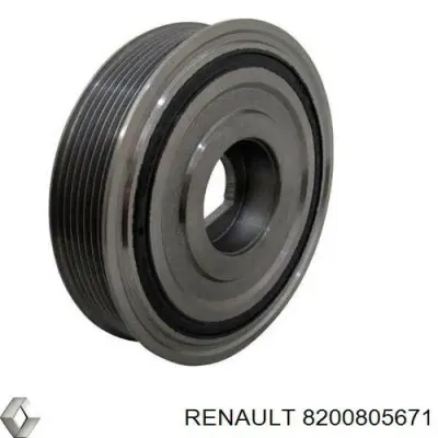 Polea, cigüeñal RENAULT 8200805671