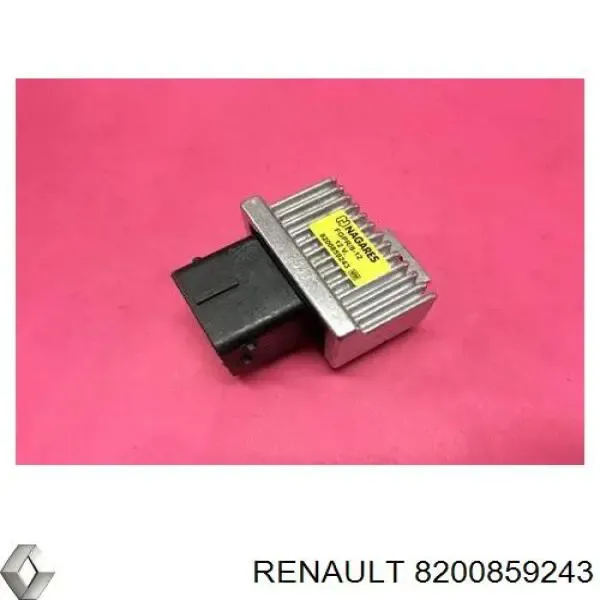 Relé de bujía de precalentamiento Renault Clio 3 BR01, CR01