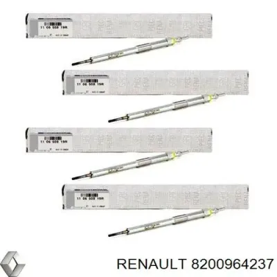 Tuerca, cubo de rueda delantero RENAULT 8200964237