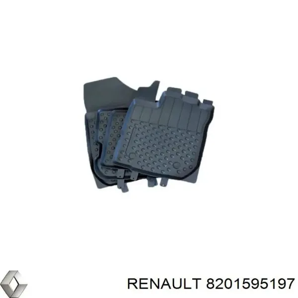 Juego de alfombrillas para Dacia Logan II L8_