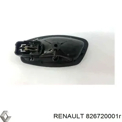 Manecilla de puerta, equipamiento habitáculo, derecha delantera/trasera RENAULT 826720001R