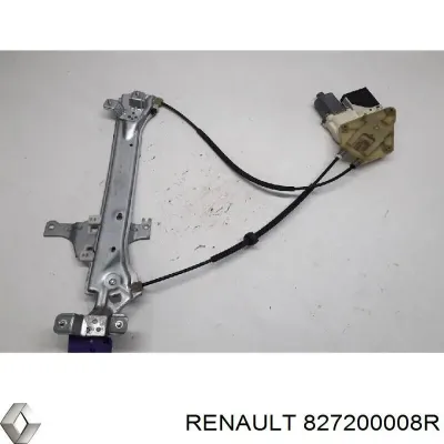 Mecanismo de elevalunas, puerta trasera derecha RENAULT 827200008R