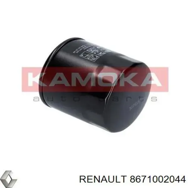 Filtro de aceite 8671002044 Renault (RVI)